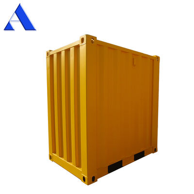 1200 x 2200 x 2260 mm Trockener Behälter Einzeltür Mini 4ft Corten Stahl Tragbarer Speicherbehälter mit CSC-Zertifikat