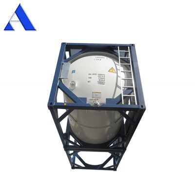 T11 10ft ISO Tankbehälter für Wasser oder Kraftstoff 316L Edelstahl UN Portable 10CBM 10000L SPA-H Rahmenmaterial