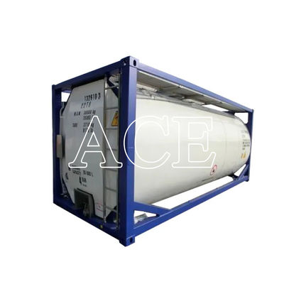 316L/SAN50028-7/WNr 1.4402/1.4404 Material 25000 Liter SS316L Behälter und Schale UN T11 20 Fuß Ethanol ISO Tankbehälter