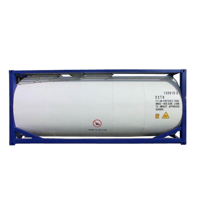 316L/SAN50028-7/WNr 1.4402/1.4404 Material 25000 Liter SS316L Behälter und Schale UN T11 20 Fuß Ethanol ISO Tankbehälter