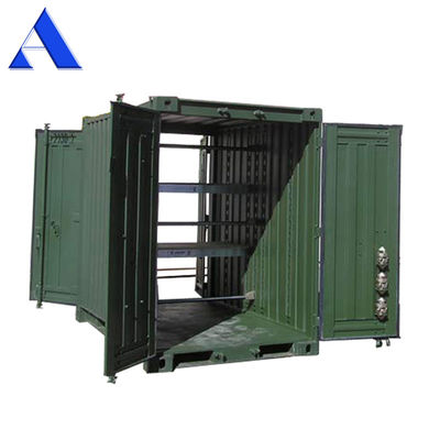8ft x 5ft Mini-Speicher Container mit doppelter Hintertür Ende Trockenes Stahl/Corten Material Bequem und vielseitig
