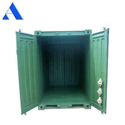 8ft x 5ft Mini-Speicher Container mit doppelter Hintertür Ende Trockenes Stahl/Corten Material Bequem und vielseitig