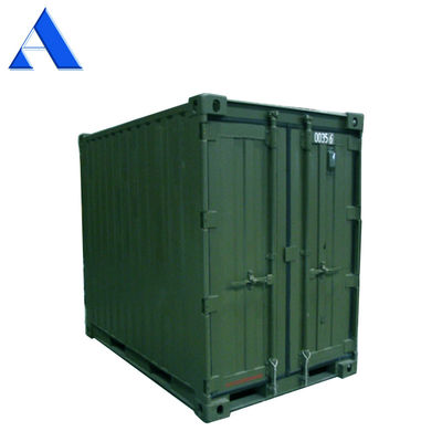 8ft x 5ft Mini-Speicher Container mit doppelter Hintertür Ende Trockenes Stahl/Corten Material Bequem und vielseitig