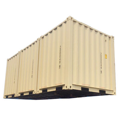 6.5ft Tricon Portable Storage Mini Box 6ft x 8ft Corten Stahlbehälter für Lagerung oder Versand