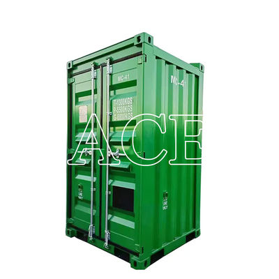 6ft DNV 2.7-1 Standardfrachtfahrzeugen CCU geschlossene Bohrbox 6 Fuß Mini Offshore Container Sling Set Optional