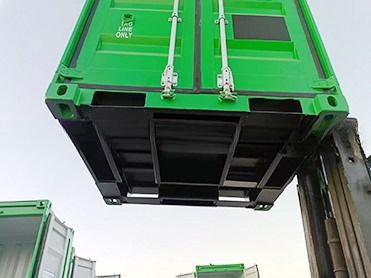 6ft DNV 2.7-1 Standardfrachtfahrzeugen CCU geschlossene Bohrbox 6 Fuß Mini Offshore Container Sling Set Optional