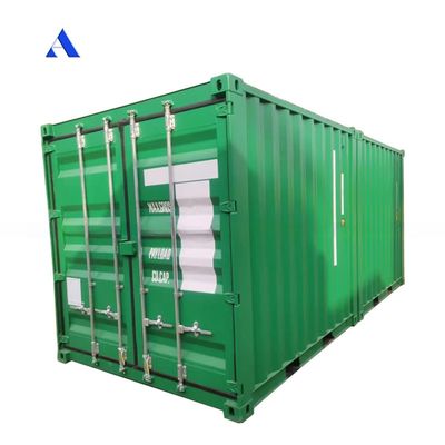 10 Fuß 10 Fuß 10 Fuß tragbare Lagerung 10 Fuß 3 Meter Länge Versandcontainer aus Cortenstahl LOGO Optional SPA-H Corten-A