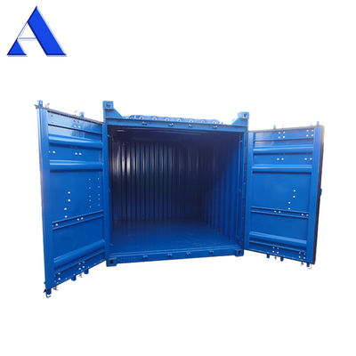 10ft DNV 2.7-1 Standard offener Trockencontainer mit Tarpaulin-Abdeckung Stahl Offshore Container zertifiziert von BV und CSC