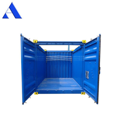 10ft DNV 2.7-1 Standard offener Trockencontainer mit Tarpaulin-Abdeckung Stahl Offshore Container zertifiziert von BV und CSC