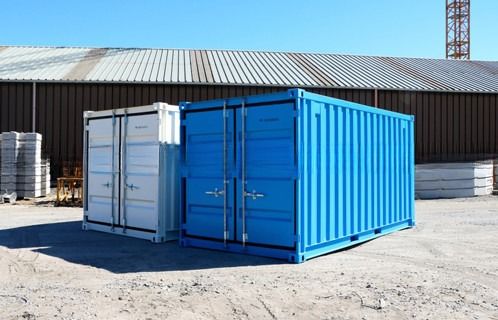 15 Foot Dry Van Shipping Container for Transportation External Dimensions 4550 x 2200 x 2260 mm Maximal Payload 5000kg