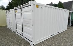 15 Foot Dry Van Shipping Container for Transportation External Dimensions 4550 x 2200 x 2260 mm Maximal Payload 5000kg