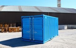 15 Foot Dry Van Shipping Container for Transportation External Dimensions 4550 x 2200 x 2260 mm Maximal Payload 5000kg