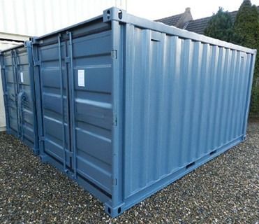 15 Foot Dry Van Shipping Container for Transportation External Dimensions 4550 x 2200 x 2260 mm Maximal Payload 5000kg