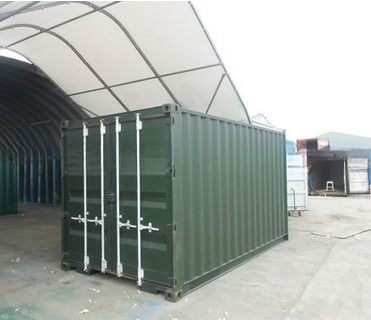 15 Foot Dry Van Shipping Container for Transportation External Dimensions 4550 x 2200 x 2260 mm Maximal Payload 5000kg