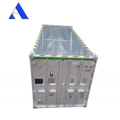 Corten-A 20ft DNV 2.7-1 Standard Offshore-Container mit offenem Oberteil für Trockene Fracht mit BV-DNV-Zertifikat 31 cbm Kapazität