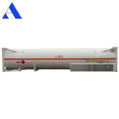 45 m3 ISO UN T75 Kryogener 40 Fuß Tankbehälter für Flüssiges LNG Sauerstoff Kohlendioxid LIN LOX LAR BV CSC Zertifiziert 18Bar
