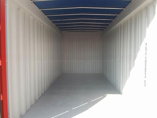 31 cbm Kapazität offener Topcontainer für Offshore-Trockenspeicherung in Stahl und Corten Steel BV CSC zertifizierte optionale Schleifenfesseln