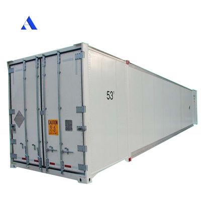 53 Fuß Kühlschrank Kaltlager 53 Fuß 53 Fuß Reefer Container in Dubai Niedrigste Temperatur -30 C
