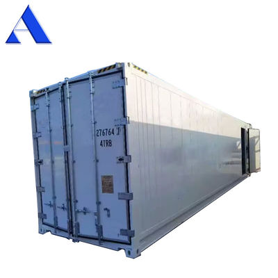 40 Fuß Kühlcontainer mit maximaler Nutzlast 27580KG 28,4CBM Kapazität Doppeltemperatur-Reefer Gefrierschrank und -Kühler