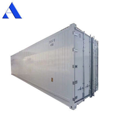 40 Fuß Kühlcontainer mit maximaler Nutzlast 27580KG 28,4CBM Kapazität Doppeltemperatur-Reefer Gefrierschrank und -Kühler
