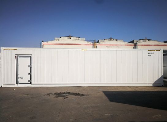 40 Fuß Kühlcontainer mit maximaler Nutzlast 27580KG 28,4CBM Kapazität Doppeltemperatur-Reefer Gefrierschrank und -Kühler