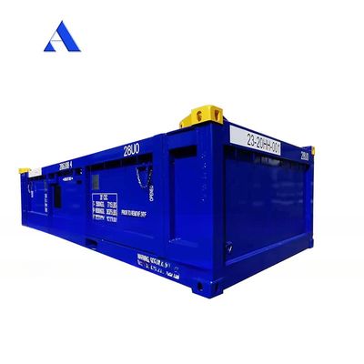 20ft DNV2.7-1 Standard Halbhöhe Offshore Cargo Baskets Container mit 14,00 cbm Kapazität Designstandard ISO10855