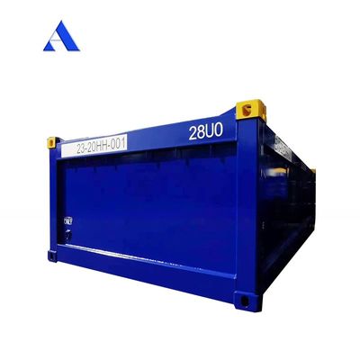 20ft DNV2.7-1 Standard Halbhöhe Offshore Cargo Baskets Container mit 14,00 cbm Kapazität Designstandard ISO10855