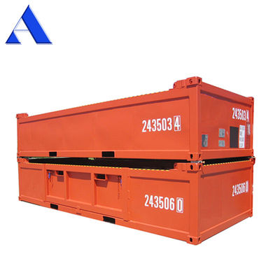 20ft DNV2.7-1 Standard Halbhöhe Offshore Cargo Baskets Container mit 14,00 cbm Kapazität Designstandard ISO10855