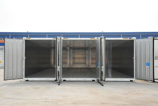 40ft Gebäude Reefer Container 40HQ Kühlraum Lagerung Zertifizierte CSC Stahl und flacher Boden