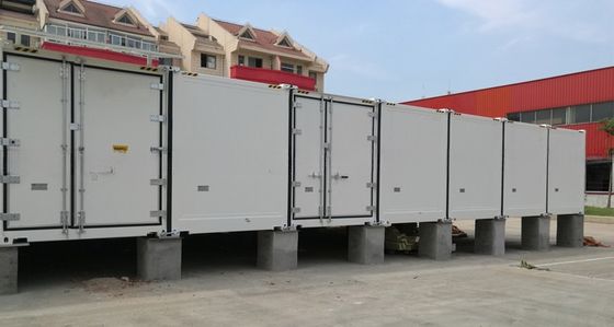 40ft Gebäude Reefer Container 40HQ Kühlraum Lagerung Zertifizierte CSC Stahl und flacher Boden