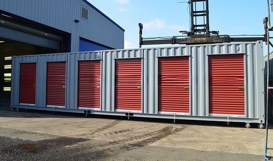 40ft Trockener CSC-zertifizierter Container mit Rollerläden und inneren Abmessungen von 12.032 x 2.352 x 2.695 m