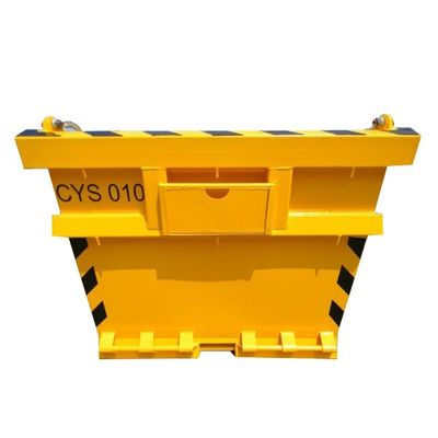 13ft DNV 2.7-1 Standard Stahlcontainer Boot Offshore Bohr Abfall Skip BV Zertifizierte Länge 13ft Hebewinkel 45C