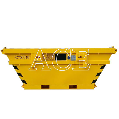 13ft DNV 2.7-1 Standard Stahlcontainer Boot Offshore Bohr Abfall Skip BV Zertifizierte Länge 13ft Hebewinkel 45C