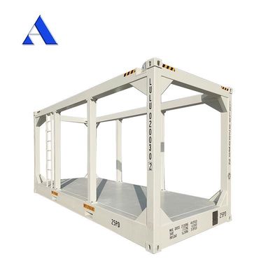 20FT DNV 2.7-1 Standard Stahlkorten Offshore Lifting Frame Container Schlittenkorbe mit Zustand und beweglichen Balken
