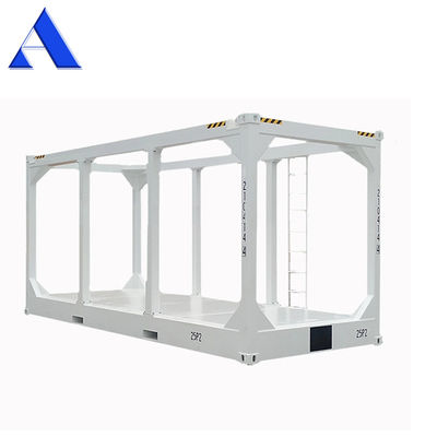 20FT DNV 2.7-1 Standard Stahlkorten Offshore Lifting Frame Container Schlittenkorbe mit Zustand und beweglichen Balken