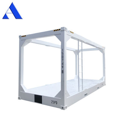 20FT DNV 2.7-1 Standard Stahlkorten Offshore Lifting Frame Container Schlittenkorbe mit Zustand und beweglichen Balken