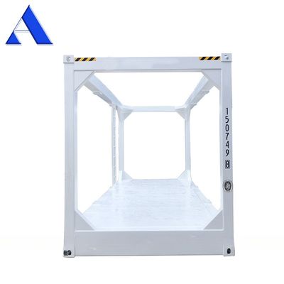 20FT DNV 2.7-1 Standard Stahlkorten Offshore Lifting Frame Container Schlittenkorbe mit Zustand und beweglichen Balken