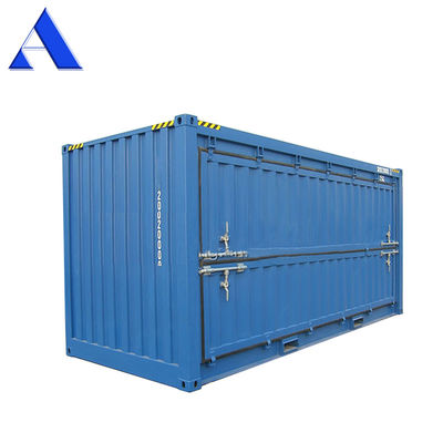 20ft Seiten Tür Stahl Trockenbehälter ABS Lüftung Abdeckung Doppelschwing High Cube Versandbehälter mit 20 Fuß Öffnung