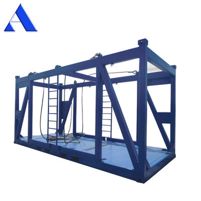 Stahl- oder Sperrholzboden 27ft DNV 2.7-1 Standard-Schwerlastbehälter für Offshore-Liftenrahmen