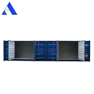 40 Fuß große Seitentür mit Öffnung Container Kapazität 70,1 cbm Außendimensionen l x W x H mm 12192 x 2438 x 2896 mm