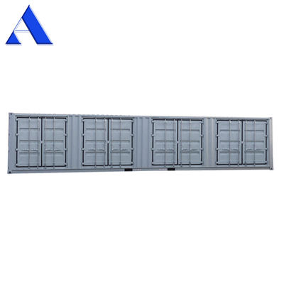 40 Fuß einseitige Tür Öffnung Trockener Versandcontainer 40 40 Fuß HC oder GP Stahlmaterial CSC mit inneren Abmessungen zertifiziert