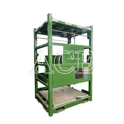 Maßgeschneiderter 550GAL DNV 2.7-1 Standard Offshore Stahl IBC Tank Container mit Aufzugsrahmen Zertifiziert von CSC und BV