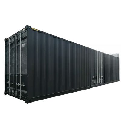 67.7cbm Kapazität 40ft hohe Cube offene Seite Versandcontainer mit 4 Seitentüren 12192 x 2438 x 2896 mm Außenabmessungen