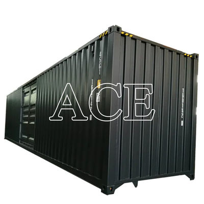 67.7cbm Kapazität 40ft hohe Cube offene Seite Versandcontainer mit 4 Seitentüren 12192 x 2438 x 2896 mm Außenabmessungen