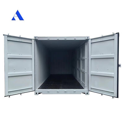 67.7cbm Kapazität 40ft hohe Cube offene Seite Versandcontainer mit 4 Seitentüren 12192 x 2438 x 2896 mm Außenabmessungen