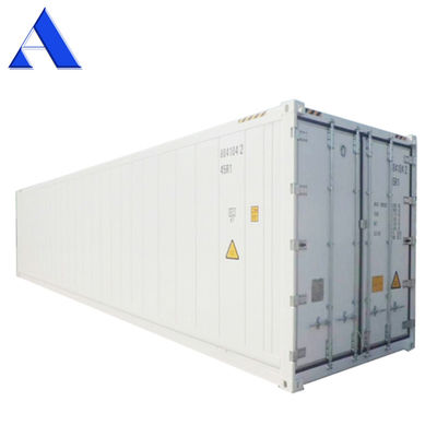 12192 x 2438 x 2896 mm 2-Türer offener Seitenkühlschrank 40 Fuß Länge Reefer Container für den Transport von frischen Waren