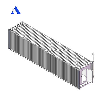 R134a/R404A Kältemittel 12 m Länge 60 cbm 40 ft Kühlbehälter Kaltraum Lagerung Langlebiges Aluminium T-Bar-Boden