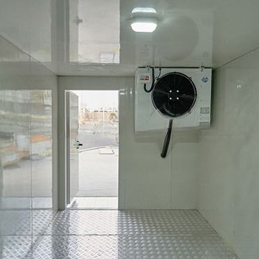 R134a/R404A Kältemittel 12 m Länge 60 cbm 40 ft Kühlbehälter Kaltraum Lagerung Langlebiges Aluminium T-Bar-Boden