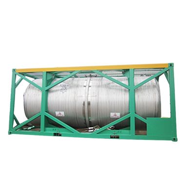 16000L DNV 2.7-1 Standard 20ft Rahmen UN T11 Edelstahl-Tote Offshore Tankcontainer für den internationalen Transport