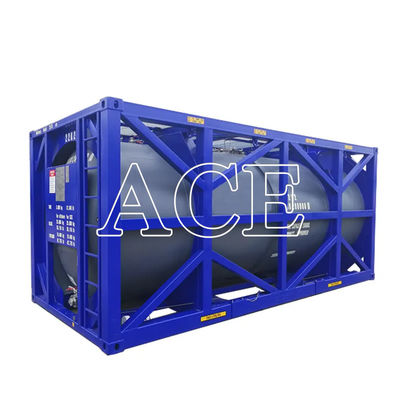 16000L DNV 2.7-1 Standard 20ft Rahmen UN T11 Edelstahl-Tote Offshore Tankcontainer für den internationalen Transport